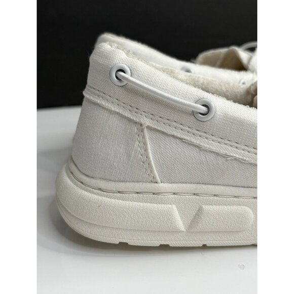 Vionic Beach Skipper Men's 9.5 Slip-On Canvas Casual Shoes White Cruise - Picture 7 of 16